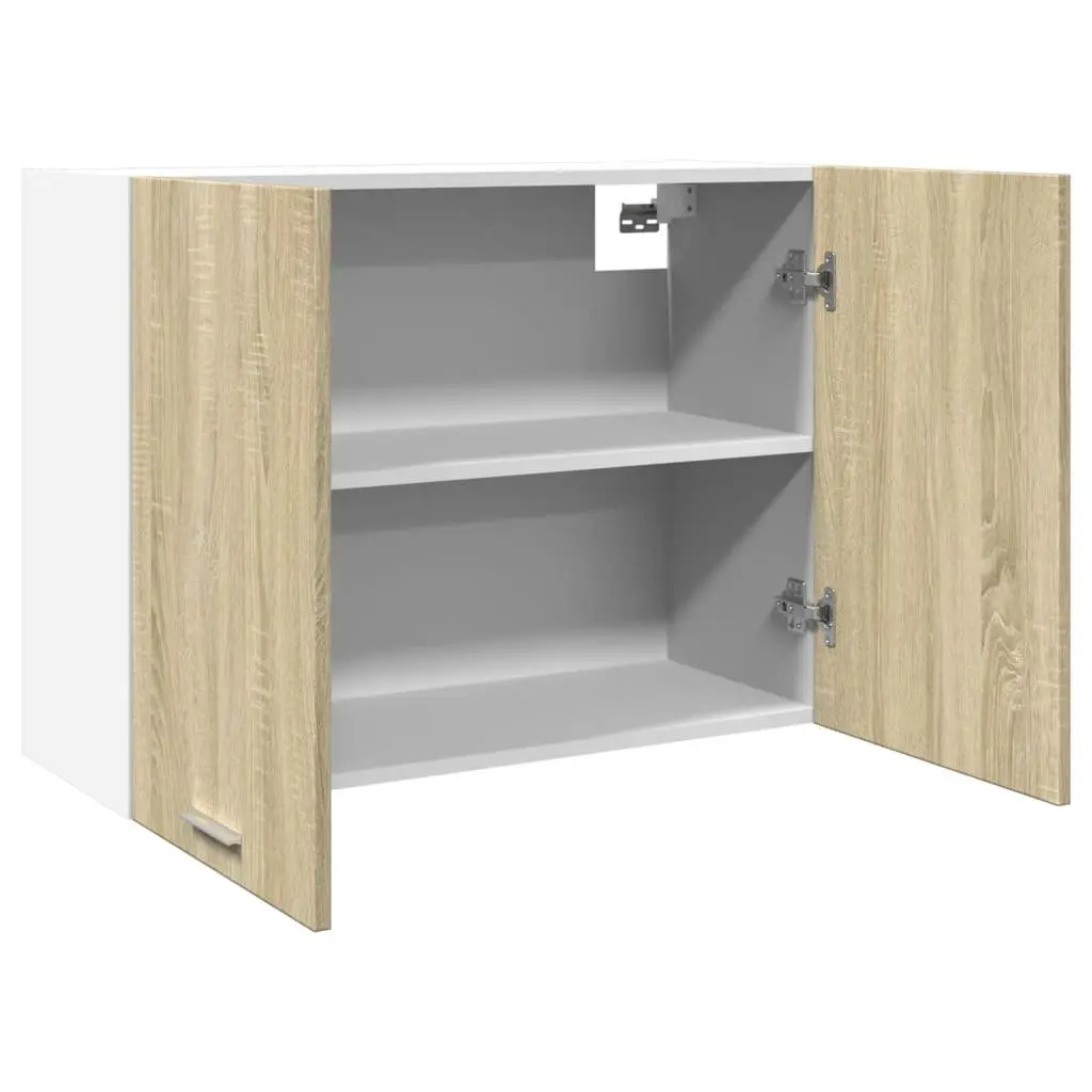 Hanging Kitchen Cabinet Engineered Wood Brown 80x31x60 cm