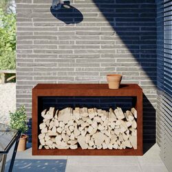 Practical Firewood Rack for Your Home's Fireplace