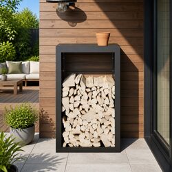 Practical Firewood Rack for Home and Outdoor Use