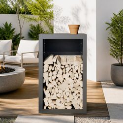 Practical Log Holder for Firewood in Your Home 60x40x100cm