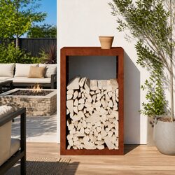 Practical Firewood Rack for Home Use 60x40x100cm