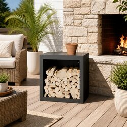 Practical Firewood Rack for Home Use