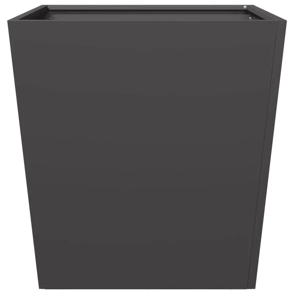Black Steel 50x50x50cm Garden Planter