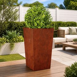 Functional 45x45x75 cm Planter for Various Outdoor Settings