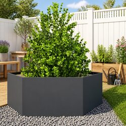 Practical Hexagon Planter for Gardens and Patios