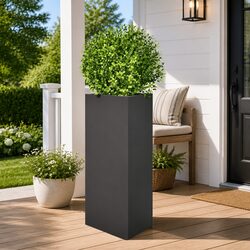 Practical Triangular Planter for Gardens and Patios