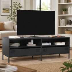 Practical Black TV Cabinet for Any Room in Your Home