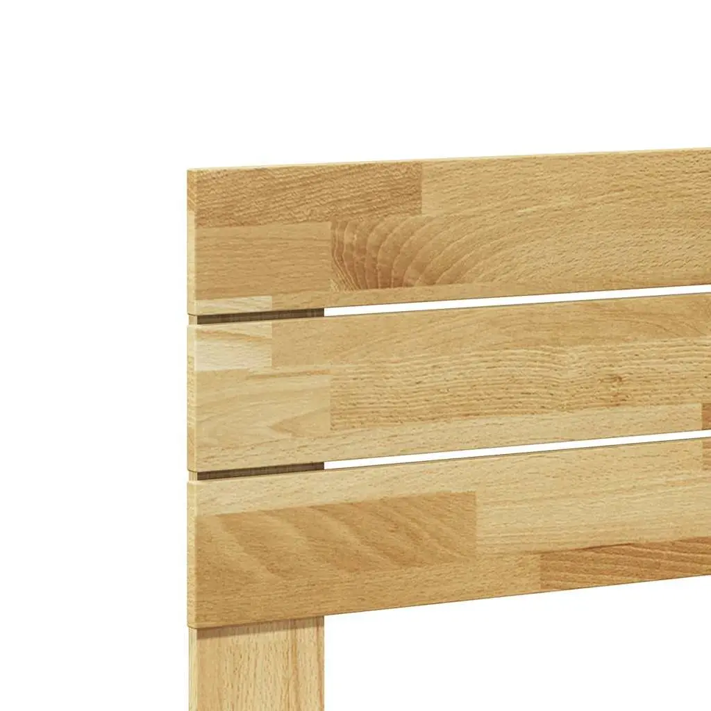 Headboard Solid Wood Oak 180 cm Brown