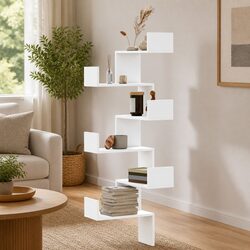 Versatile Wall Corner Shelf 45x45x147cm for Home Use