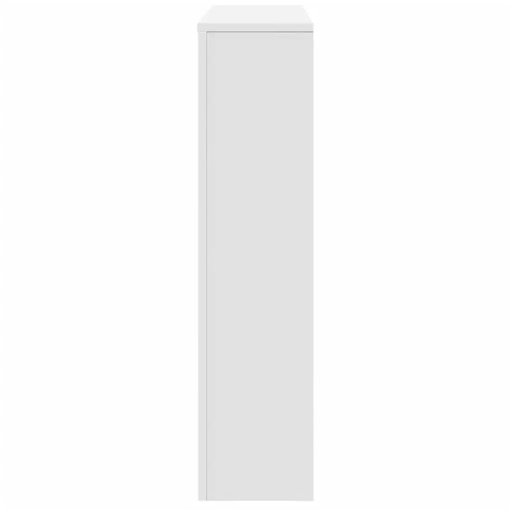 White Radiator Cover with Modern Style