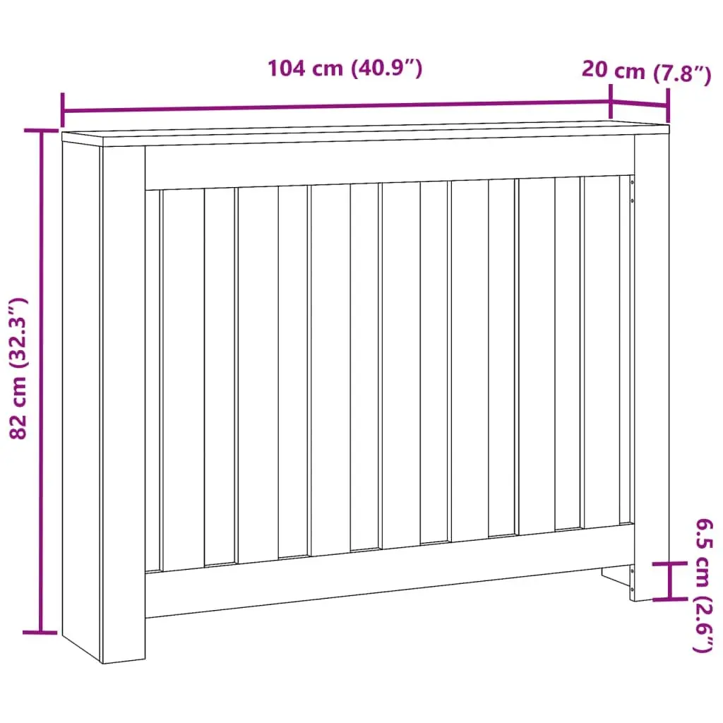 Radiator Cover for Living Room Use