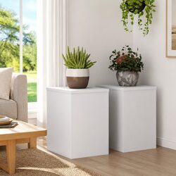 Functional Plant Stands for Home Use - 2 pcs, 25x25x35 cm