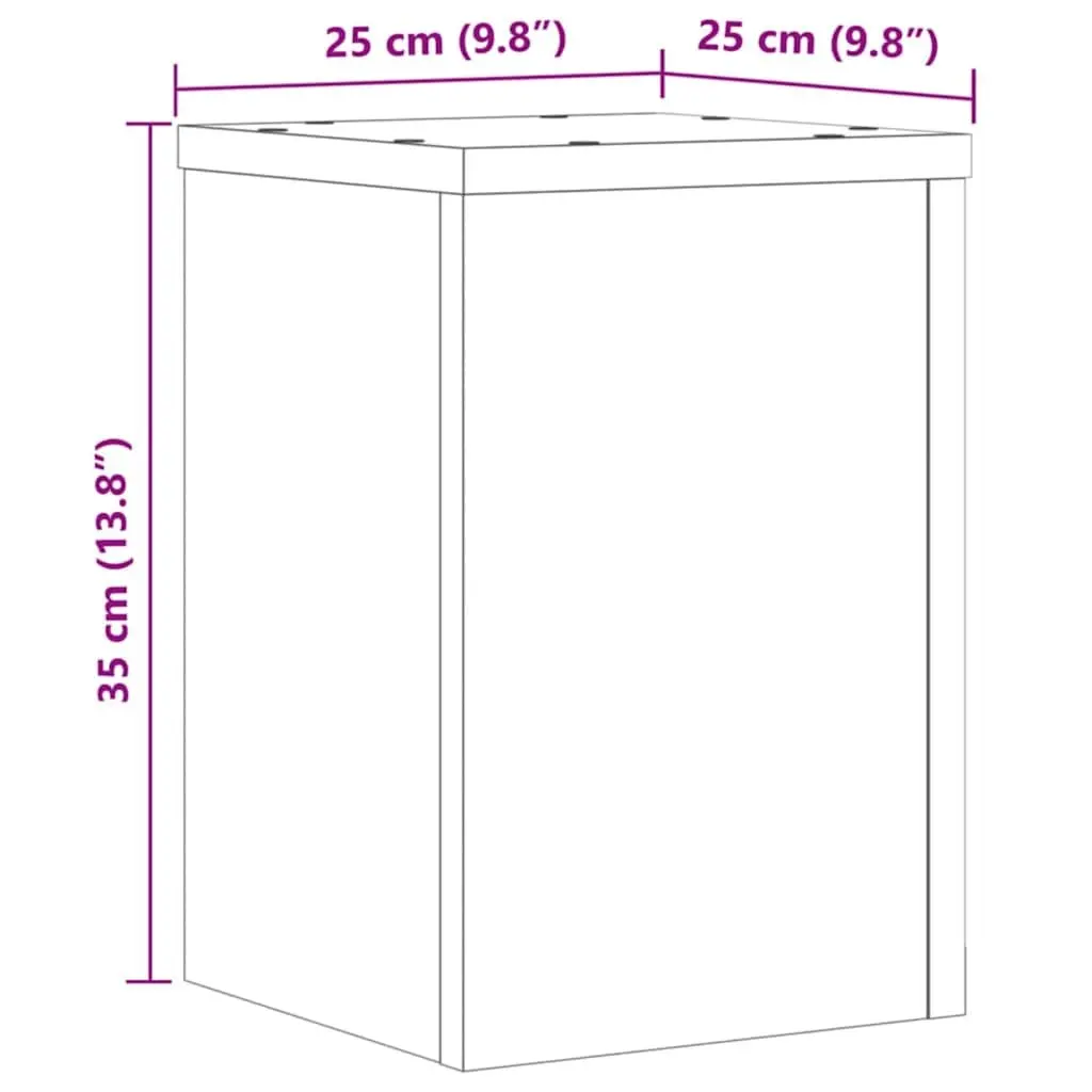 Plant Stands for Indoor and Garden Use, 2 pcs