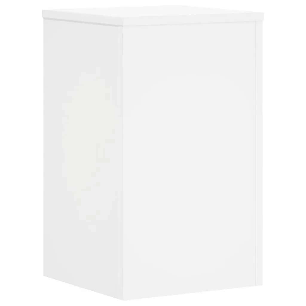 Plant Stands Engineered Wood White 30x30x50cm 2 Pieces Indoor Display for Plants and Decor