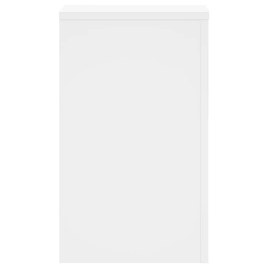 Plant Stands Engineered Wood White 30x30x50cm 2 Pieces Indoor Display for Plants and Decor