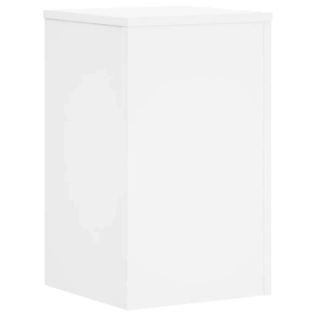 Plant Stands Engineered Wood White 30x30x50cm 2 Pieces Indoor Display for Plants and Decor
