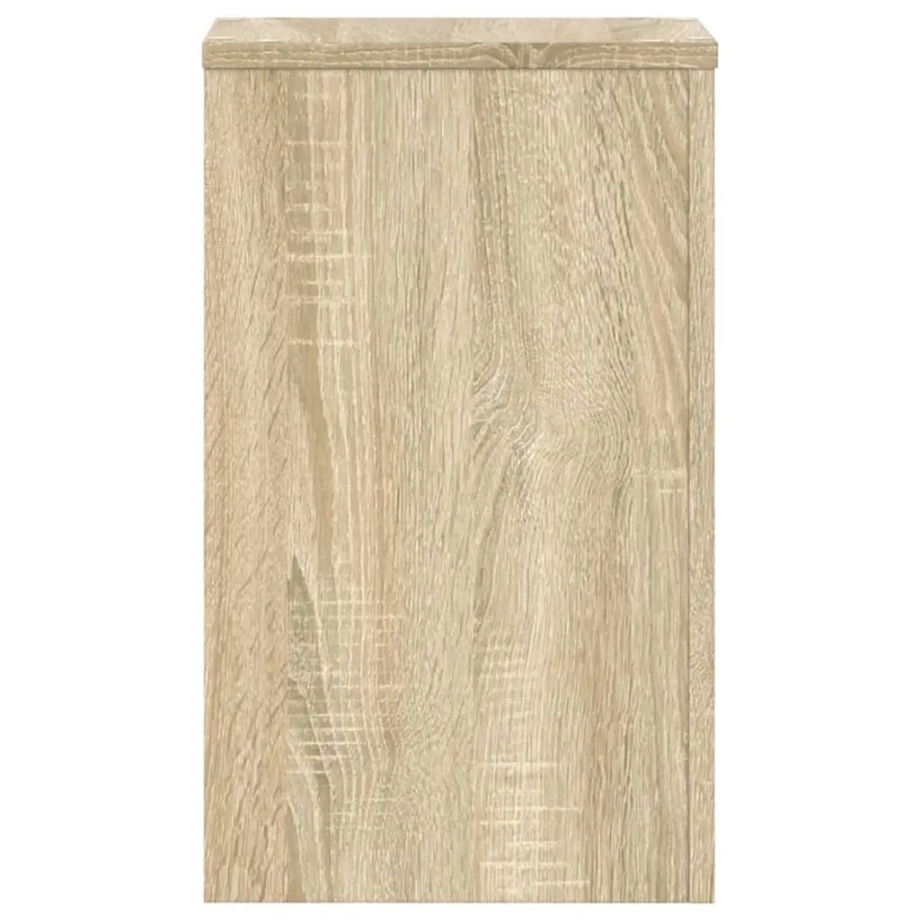 Plant Stands Engineered Wood 30x30x50cm Brown Sonoma Oak Set of 2 Flower Pot Display
