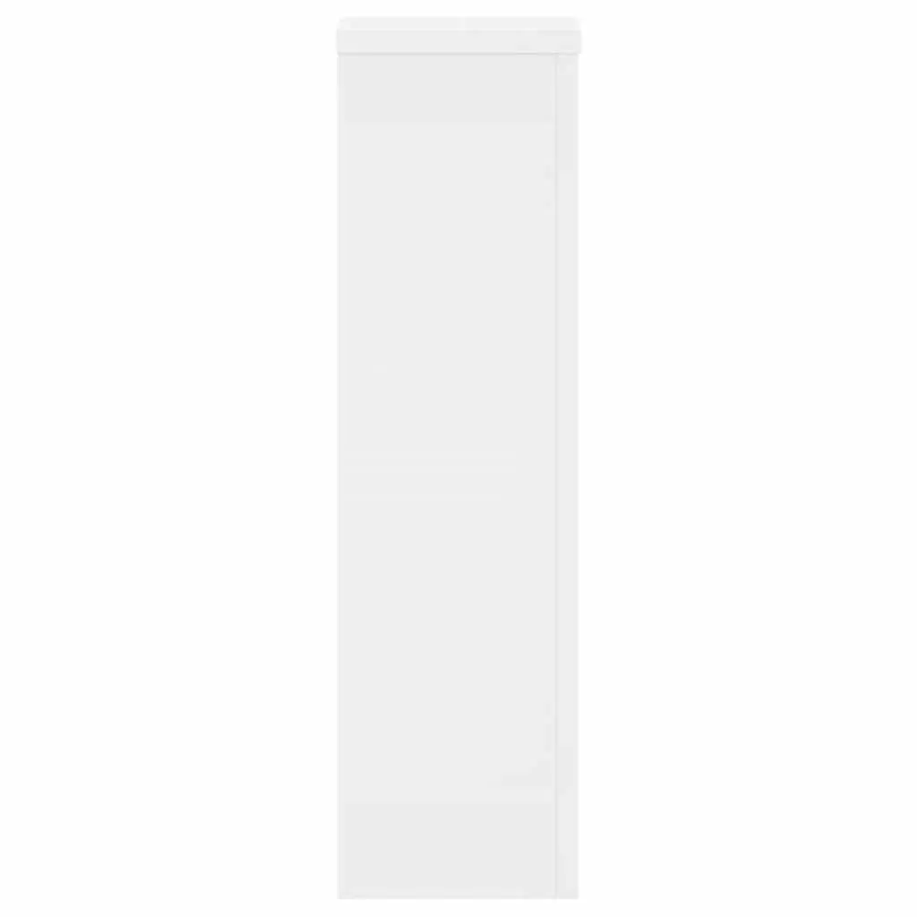 Plant Stands Engineered Wood 17x17x60 cm White 2 Piece