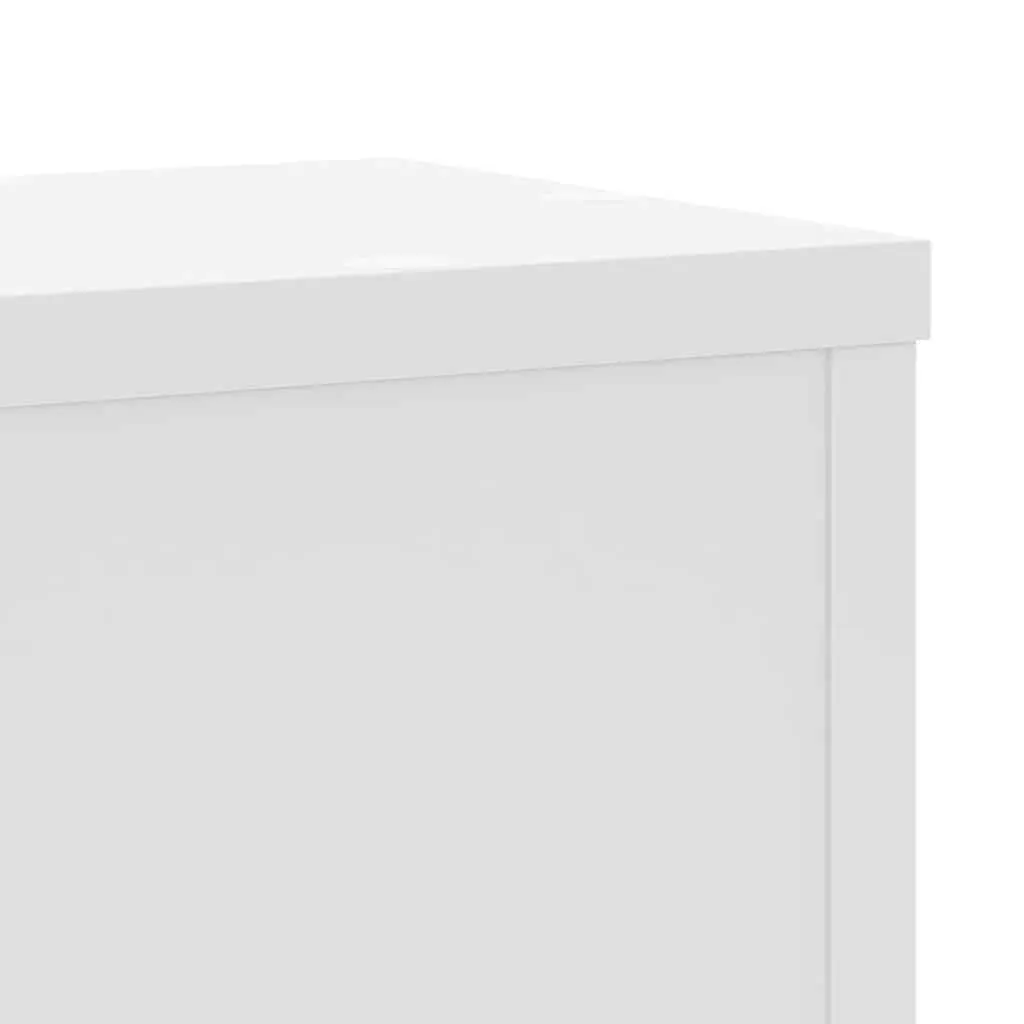 Plant Stands Engineered Wood 17x17x60 cm White 2 Piece