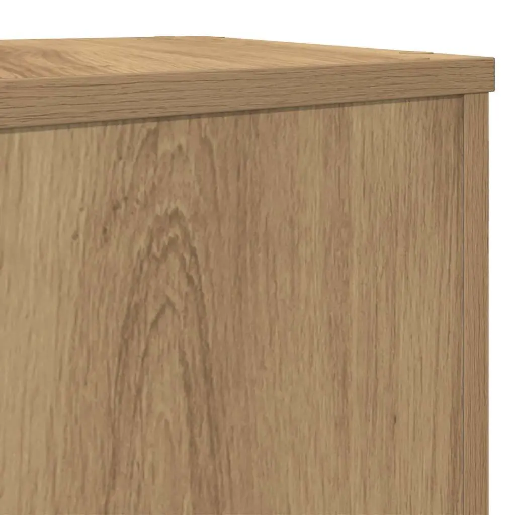 Plant Stands Brown Engineered Wood 17x17x60 cm Display Set of 2