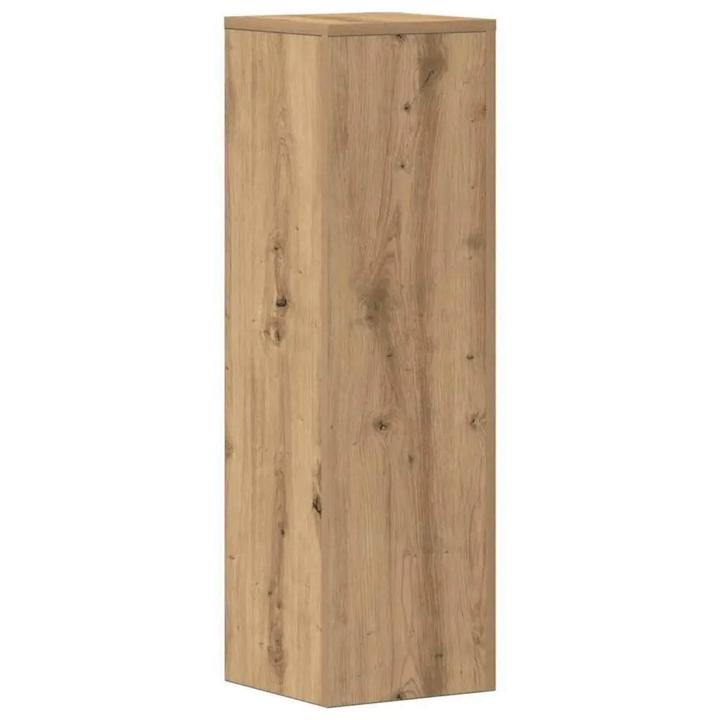 Plant Stands 2 pcs Brown 25x25x80 cm Engineered Wood Flower Display Stand