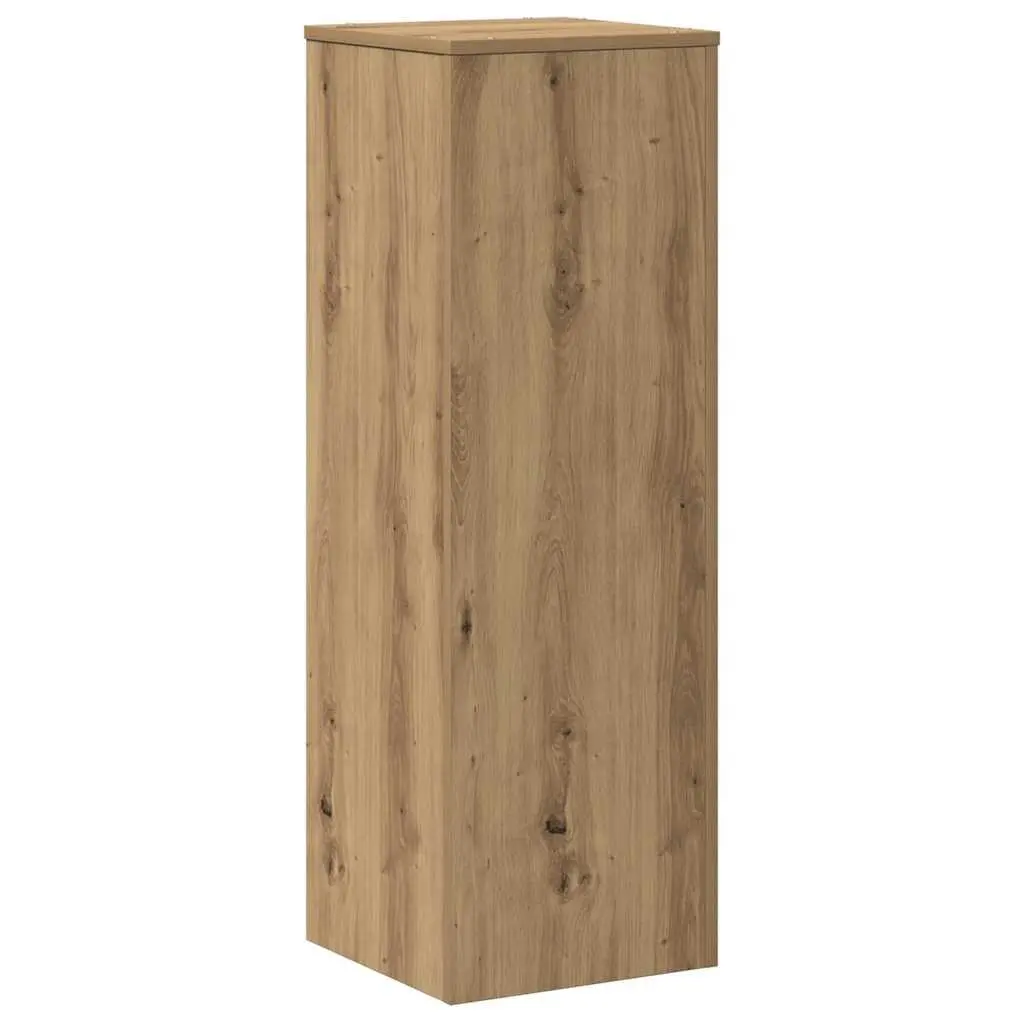 Plant Stand Engineered Wood Brown 33x33x100cm Flower Pot Display Garden Home