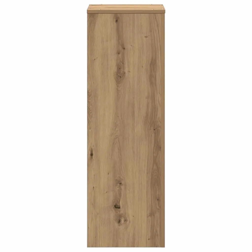Plant Stand Engineered Wood Brown 33x33x100cm Flower Pot Display Garden Home