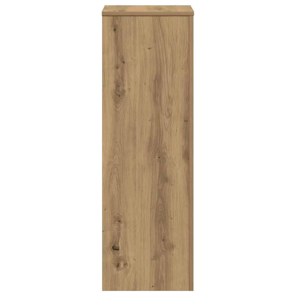 Plant Stand Engineered Wood Brown 33x33x100cm Flower Pot Display Garden Home