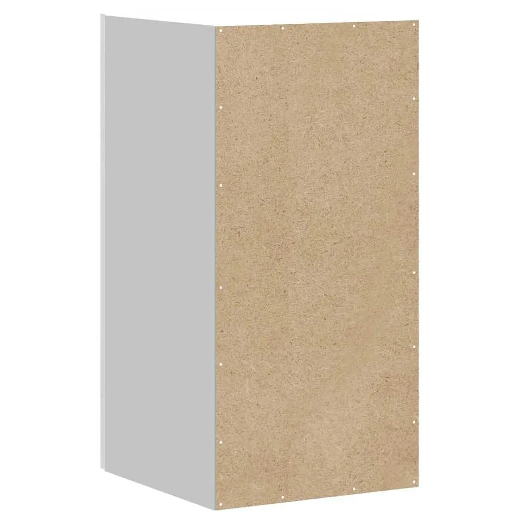 Kitchen Cabinet Engineered Wood White High Gloss Wall Storage Cupboard