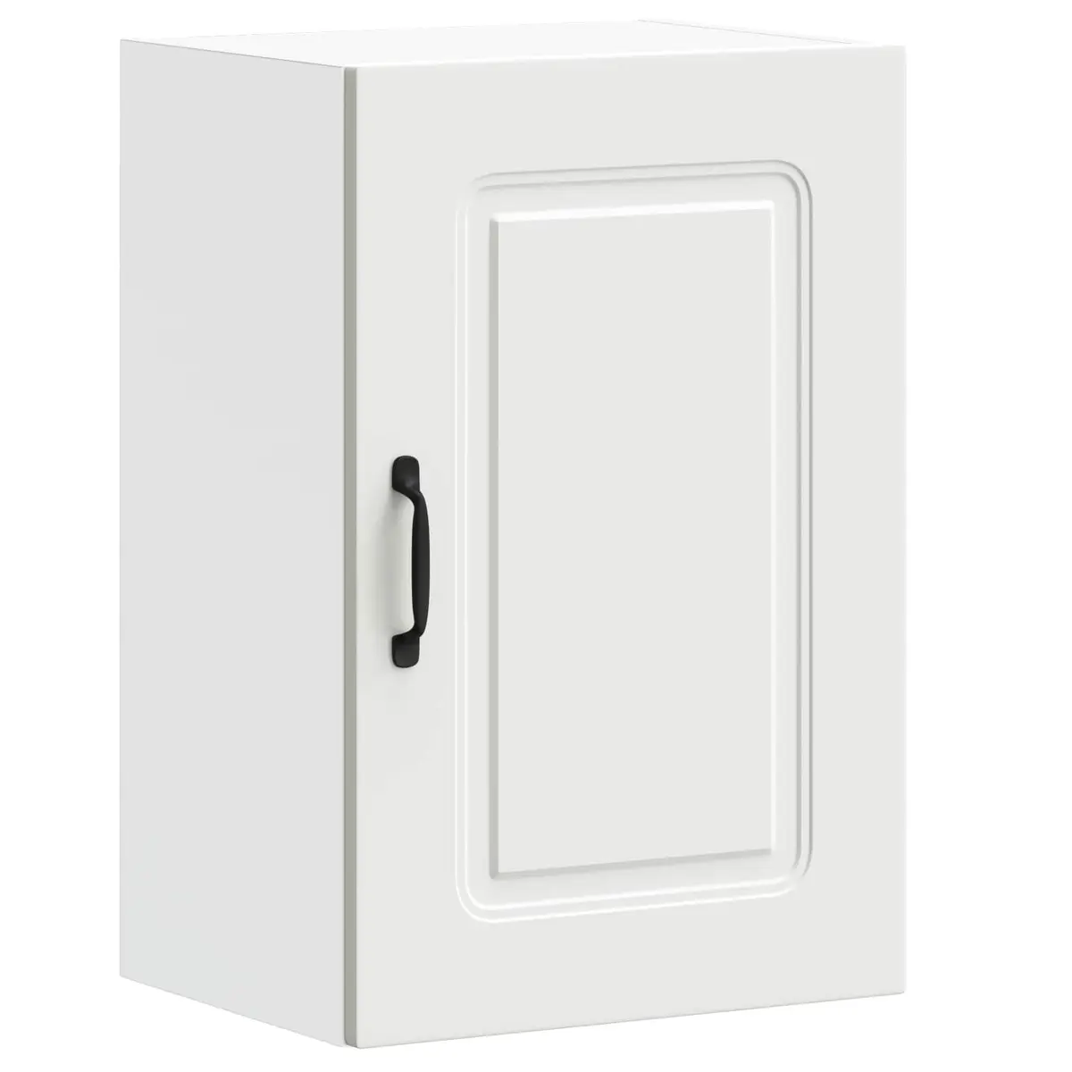 Kitchen Wall Cabinet White Storage Engineered Wood Cupboard Doors Organisation