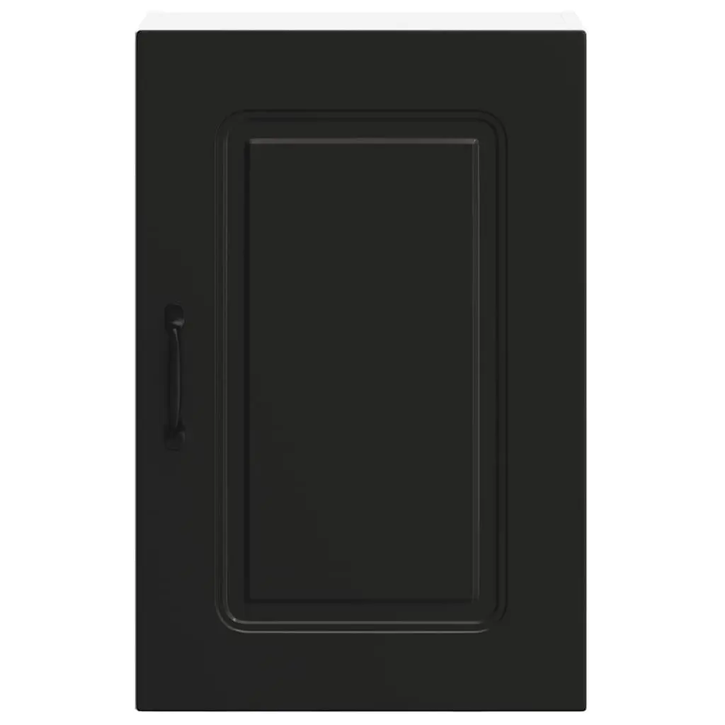 Black Wall Cabinet for Kitchen or Living Space