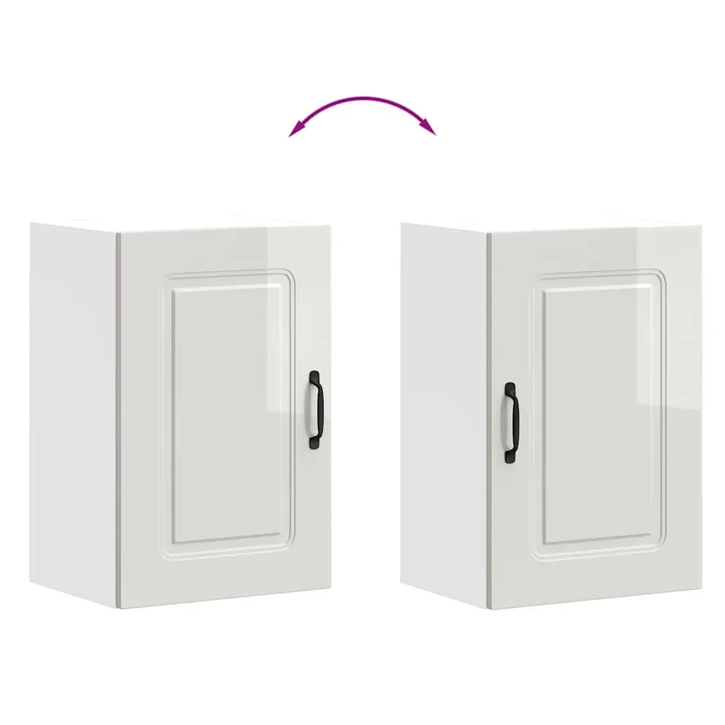 High Gloss White Kitchen Cabinet for Home