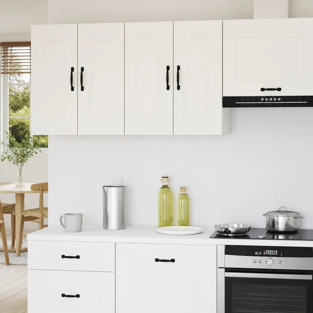 White Kitchen Wall Cabinet for Home Use