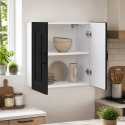 Practical Black Storage Cabinet for Various Home Spaces
