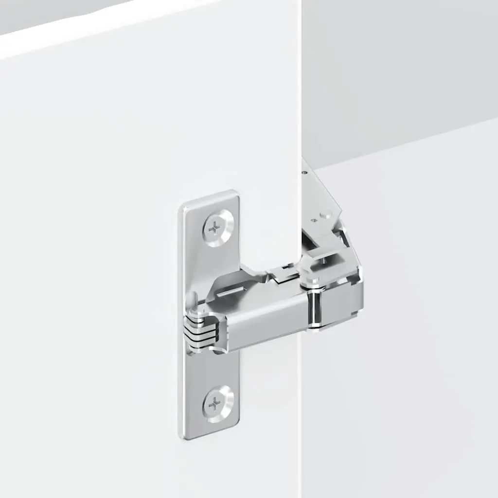 Wall Corner Cabinet in White for Kitchen Use