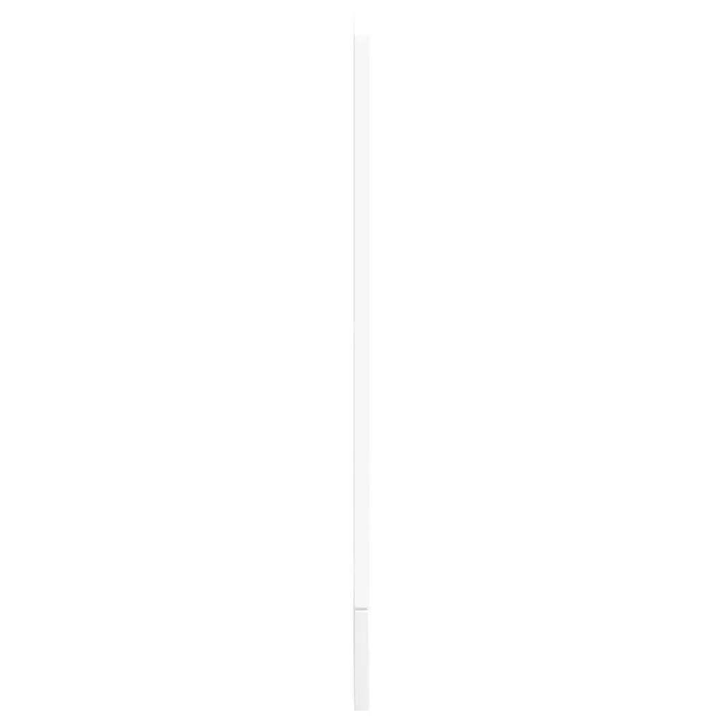Dishwasher Front Cover Engineered Wood White 45x1.5x57cm Kitchen Cabinet Panel