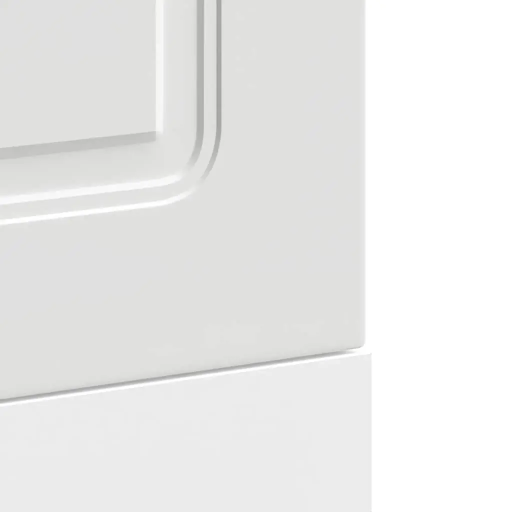 Dishwasher Front Cover Engineered Wood White 45x1.5x57cm Kitchen Cabinet Panel