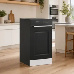 Black Dishwasher Panel for Home Use