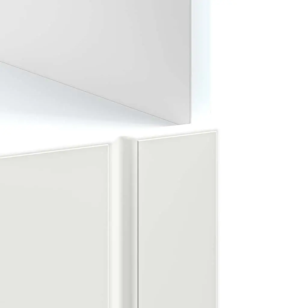 Oven Cabinet White Engineered Wood Kitchen Storage Unit Compact Space-Saving