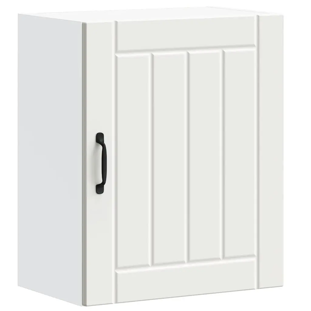 White Wall Cabinet for Kitchen Storage Needs