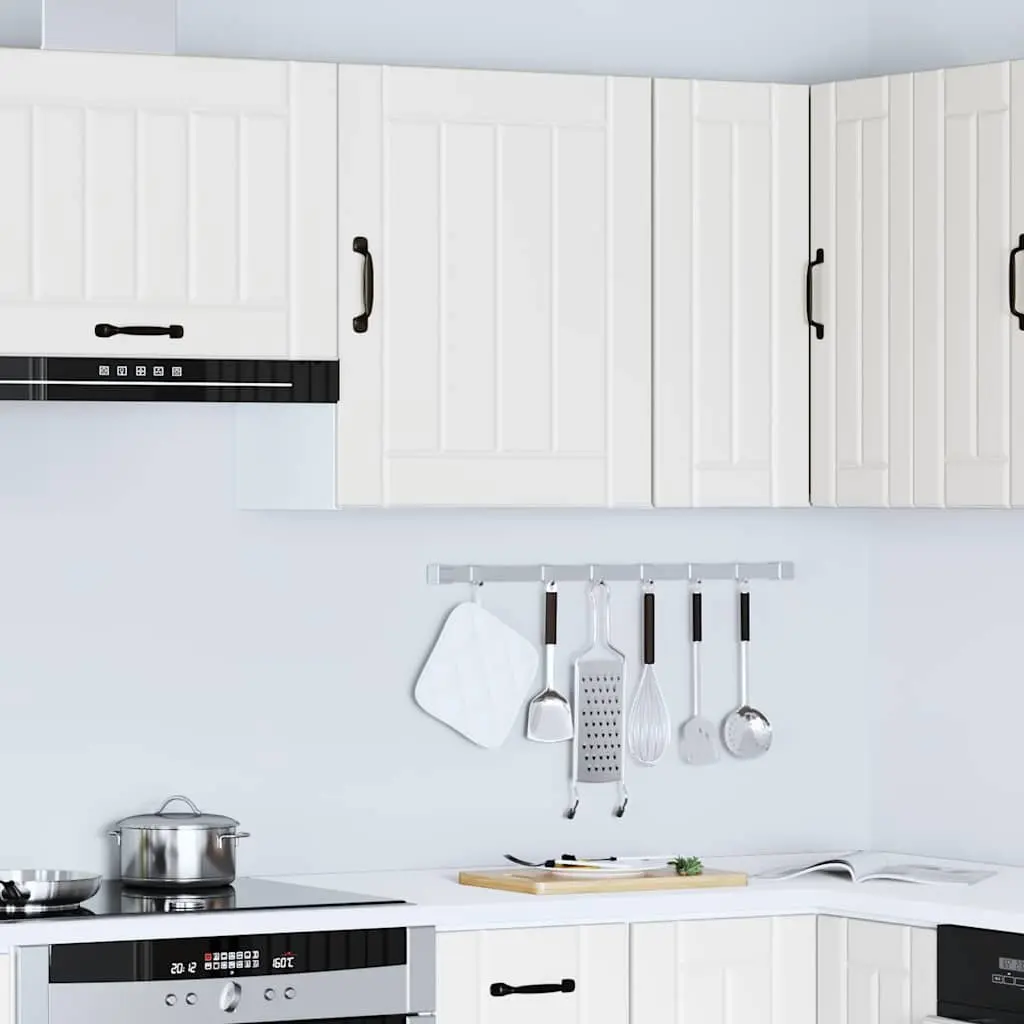 White Wall Cabinet for Kitchen Storage Needs