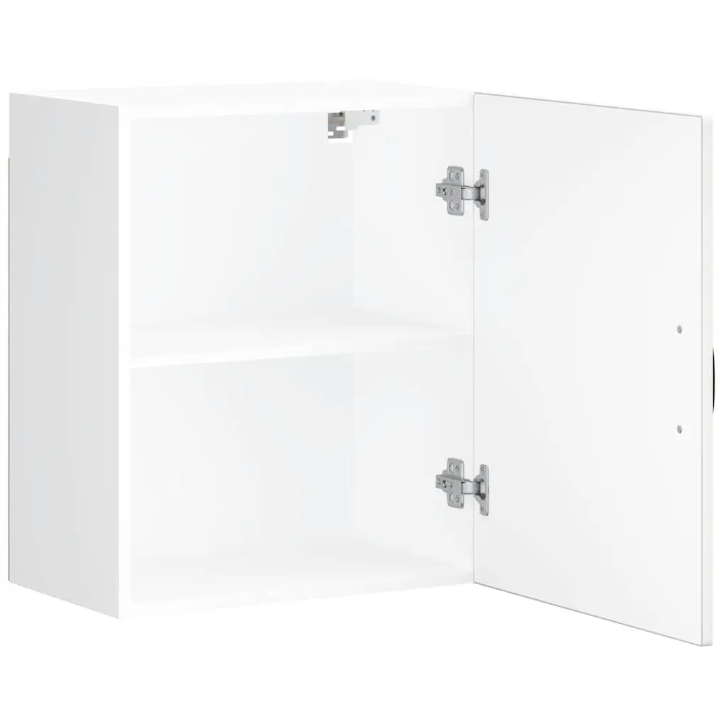 White Wall Cabinet for Kitchen Storage Needs
