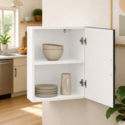 Practical Wall-Mounted Kitchen Storage Solution