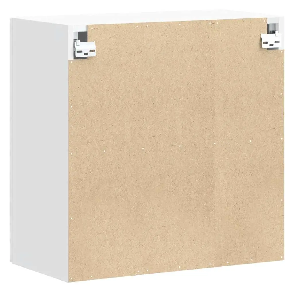 Wall-Mounted Kitchen Storage Cabinet in White