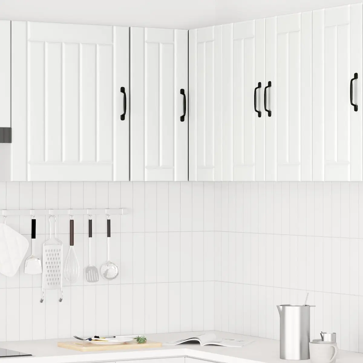 Wall Corner Cabinet for Kitchen Use