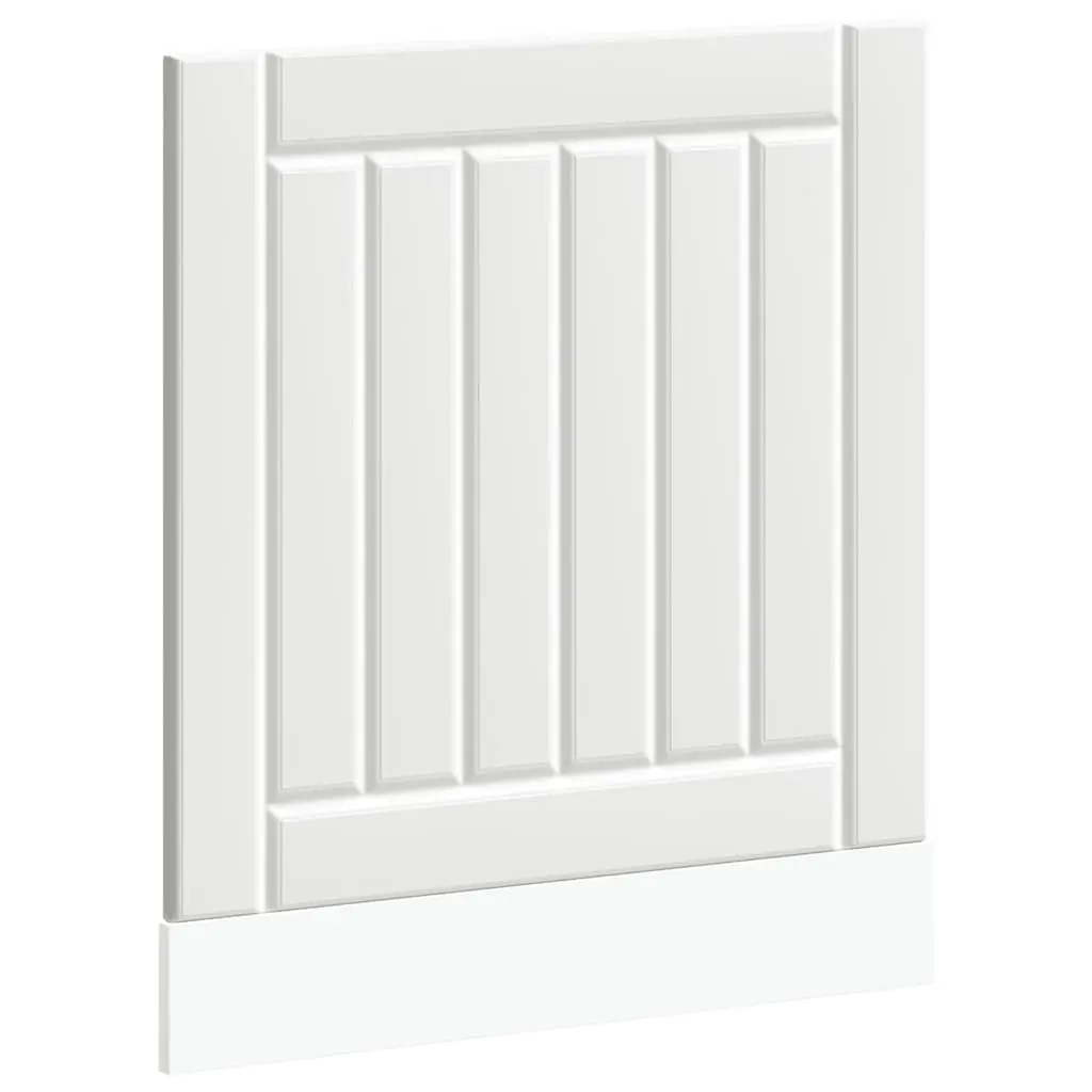 Dishwasher Panel Engineered Wood White Kitchen Cabinet Front Cover