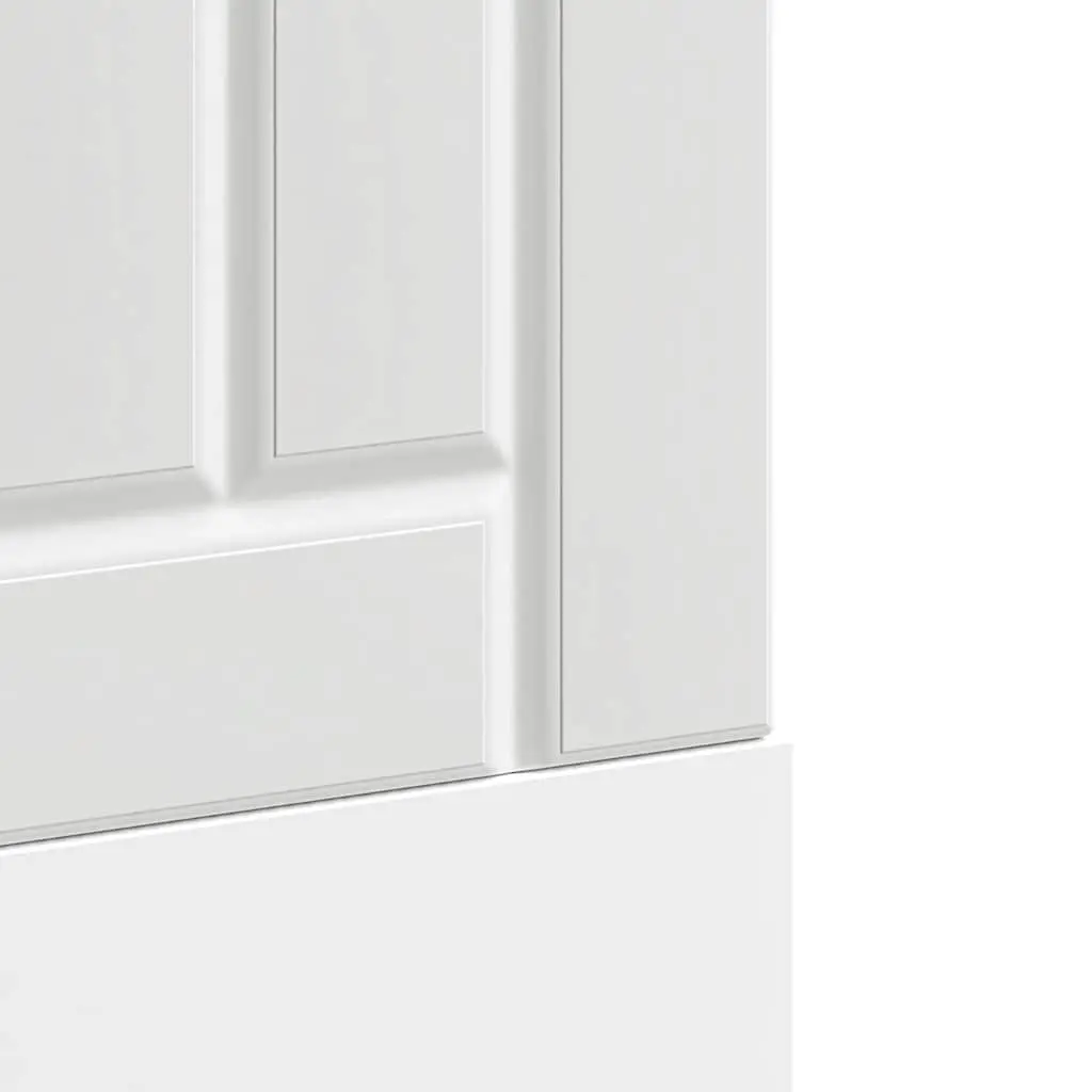 Dishwasher Panel Engineered Wood White Kitchen Cabinet Front Cover