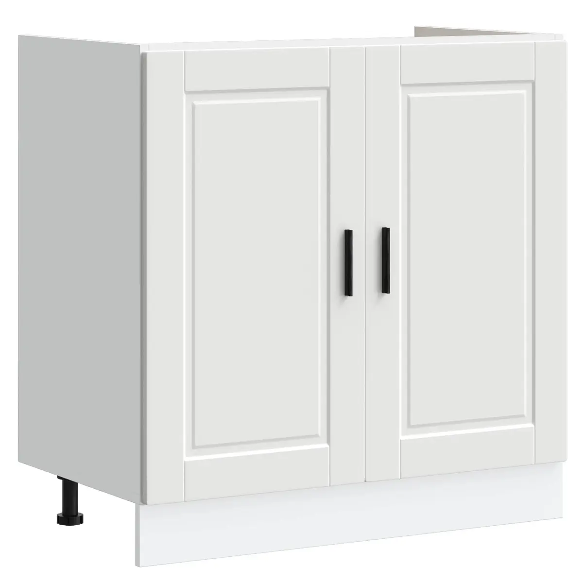 Sink Base Cabinet Engineered Wood 80W x 46D x 81.5H cm White