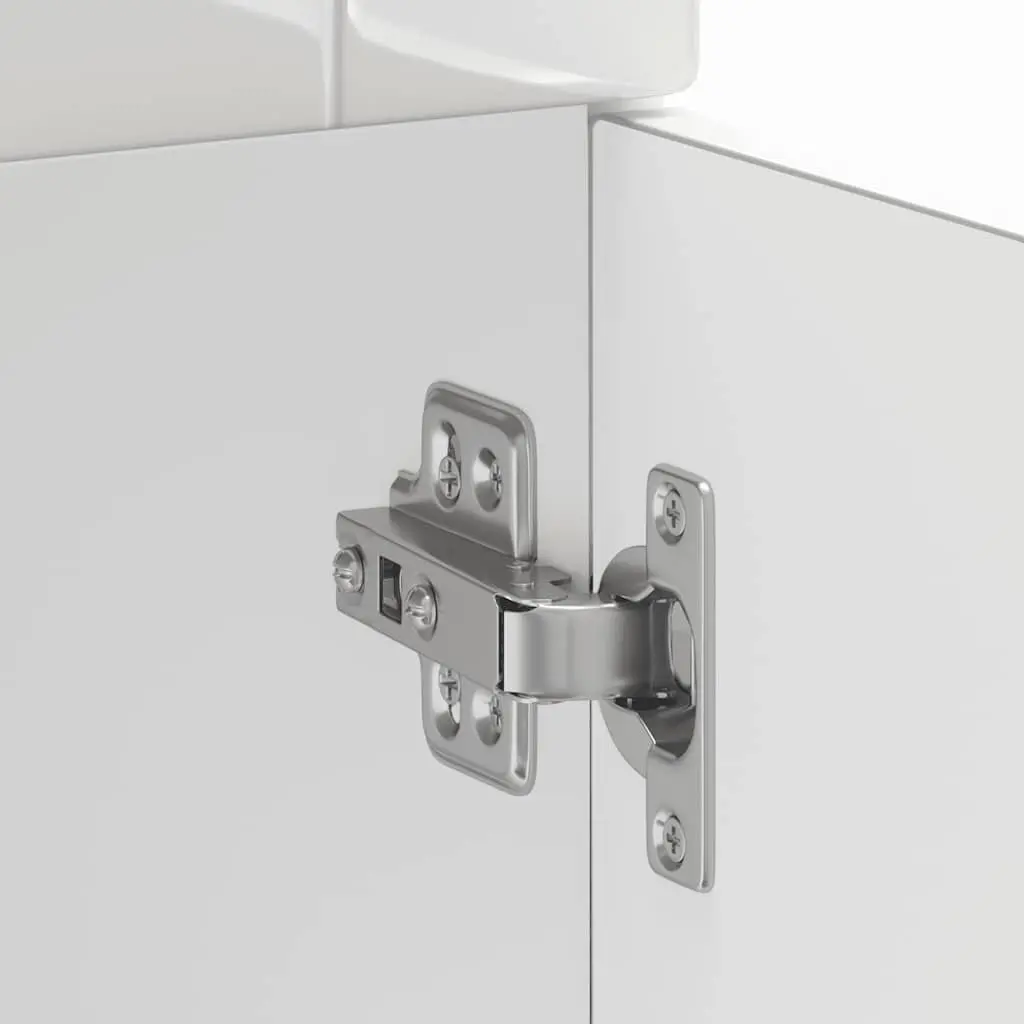 White High Gloss Base Cabinet for Kitchen Use