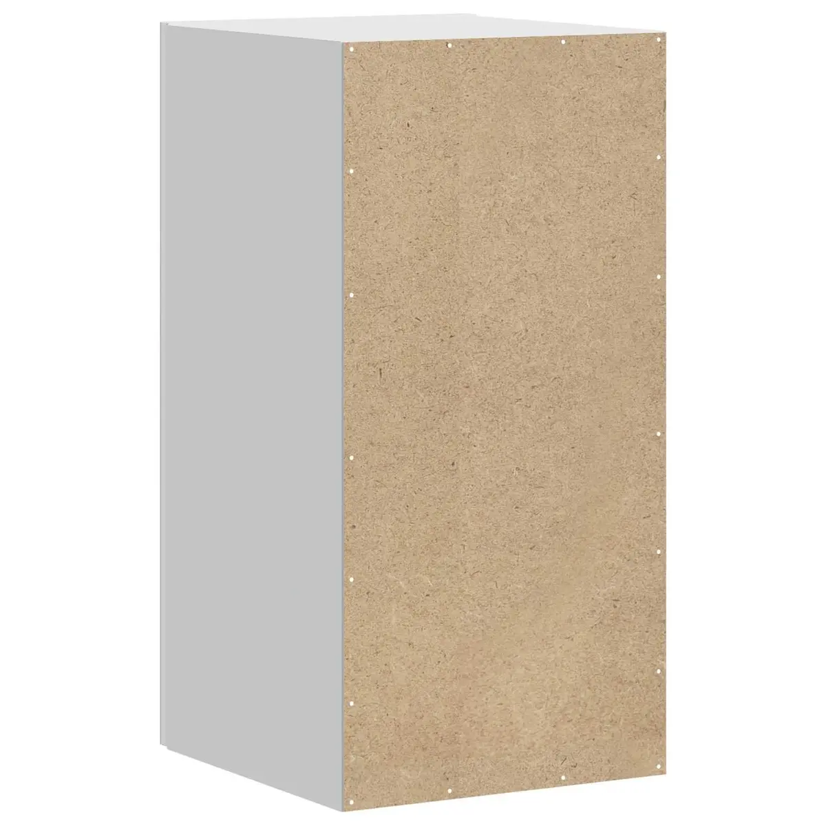 Wall Cabinet Engineered Wood White Mounted Storage Organizer